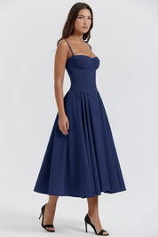 Clara Bellini | Sage Green Midi Dress For Women