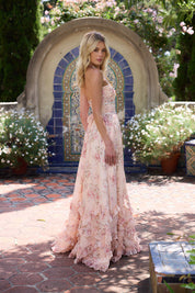 Olivia Redmond | Floral Halter Maxi Dress For Women