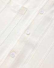 Alessandro Ricci | Ribbed Silk-Feel Shirt with Modern Elegance For Men