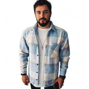 Renato Oakbrook | Checked Flap Pocket Overshirt For Men