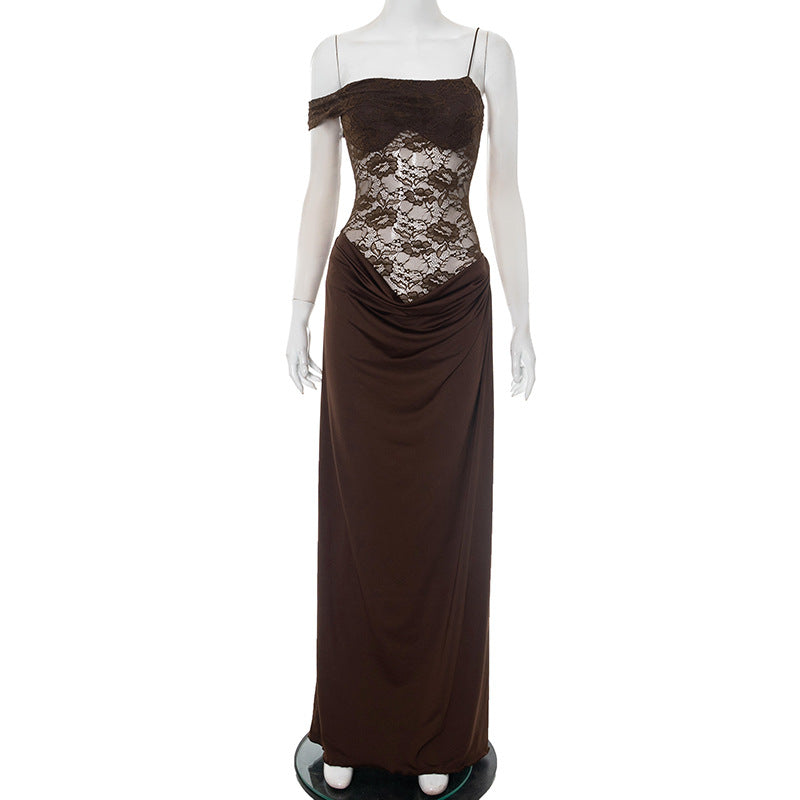 Matilda Hughes | Lace Off-Shoulder Maxi Dress For Women