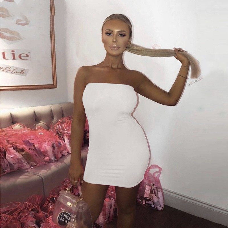 Lauren Collins | Strapless Cocktail Dress For Women