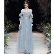 Georgia Mitchell | Sparkle Tulle Maxi Evening Dress For Women