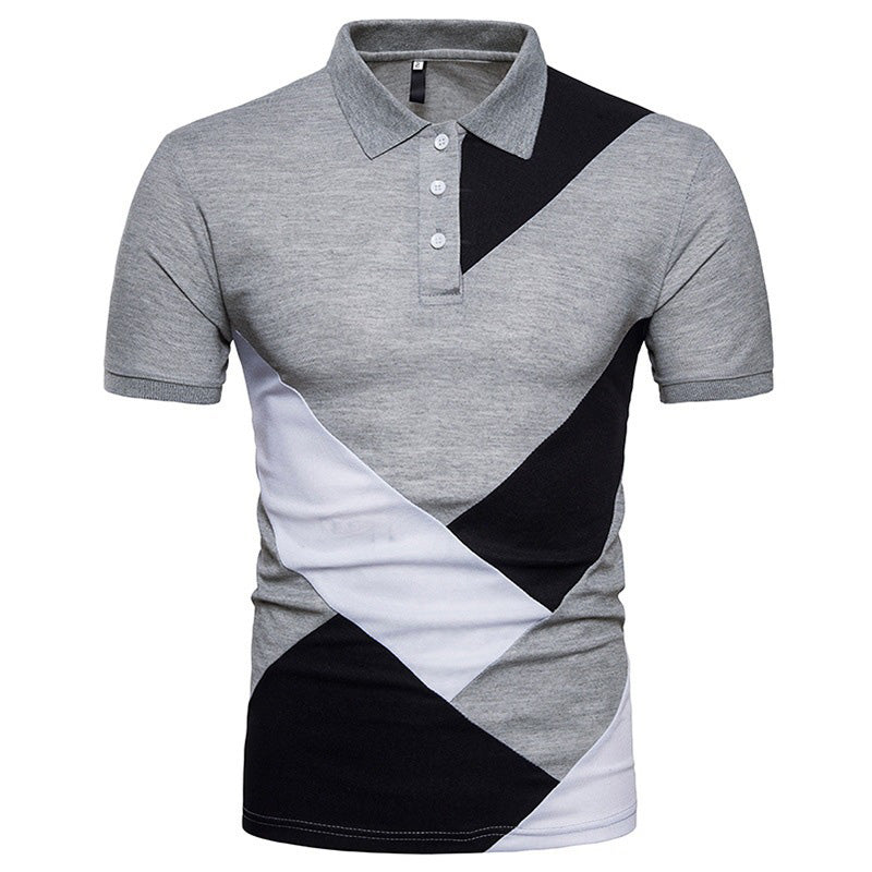 Jasper Reid | Colour Block Polo Shirt For Men