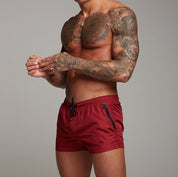 Ottone Oakshaw | Zip Pocket Drawstring Beach Shorts For Men