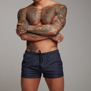 Ottone Oakshaw | Zip Pocket Drawstring Beach Shorts For Men