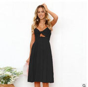 Brooke Stanton | Bow-Tie Midi Summer Dress For Women