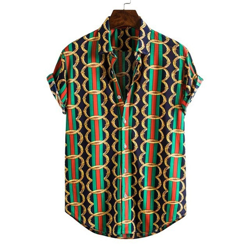 Connor Bailey | Printed Casual Shirt For Men