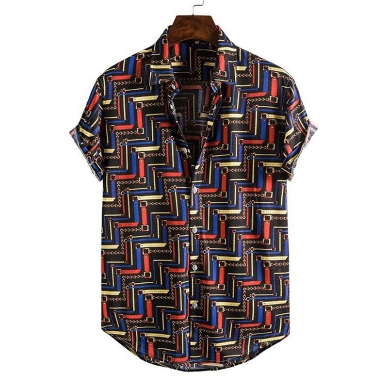 Connor Bailey | Printed Casual Shirt For Men