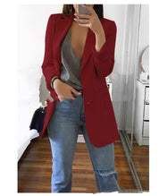 Letizia Wickwood | Open Front Longline Blazer For Women