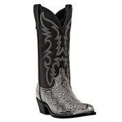 Zoe King | Snake Print Western Cowboy Boots For Women