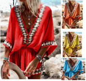 Tara Walker | Boho Print Playsuit For Women