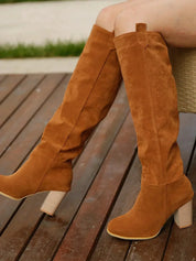 Valentina Moreau | Luxe Knee-High Suede Boots For Women