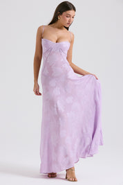 Hannah Stanhope | Butterfly Lace Maxi Dress For Women
