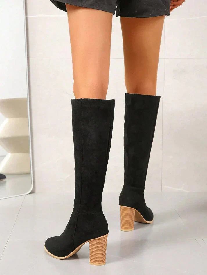 Valentina Moreau | Luxe Knee-High Suede Boots For Women