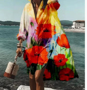 Chloe Williams | Printed Shirt Dress For Women