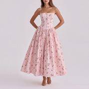 Phoebe Hughes | Floral Print Maxi Dress For Women