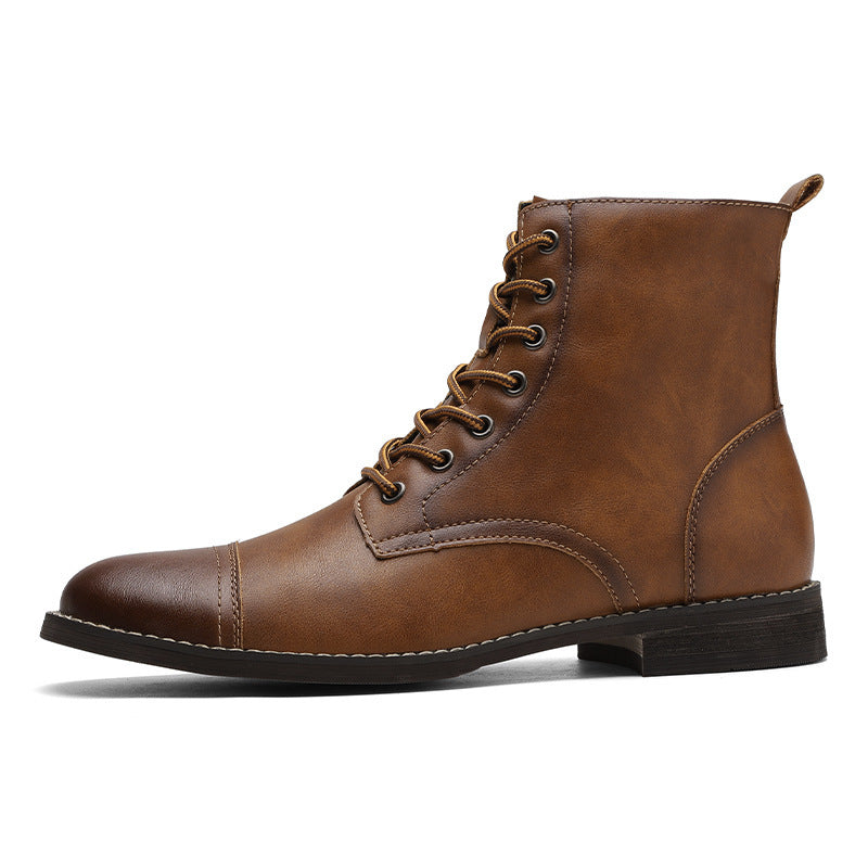 Cameron Sinclair | Leather Ankle Boots For Men