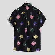 Callum Stewart | Printed Short Sleeve Shirt For Men