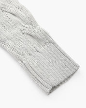 Francesco Bellandi | Cable Knit Half-Zip Sweater with Classic Texture For Men