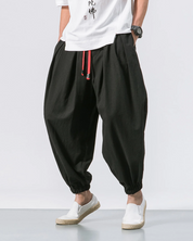 Miles Hawthorne | Loose Fit Cropped Pants For Men