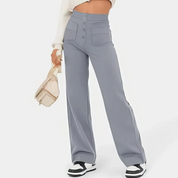 Brooke Turner | High Waist Wide Leg Trousers For Women