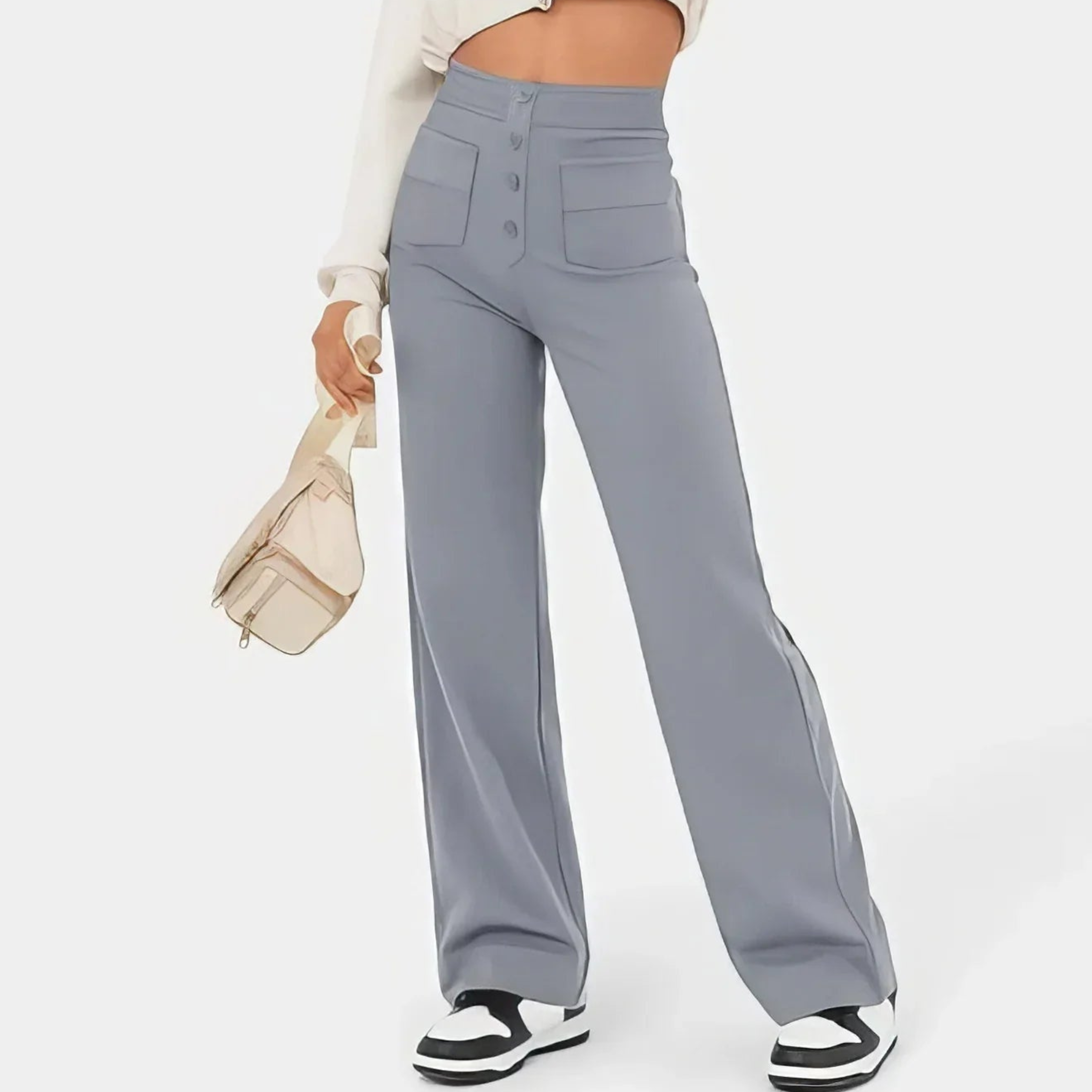 Brooke Turner | High Waist Wide Leg Trousers For Women