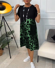 Lauren Sanders | Flowing Print Midi Dress For Women