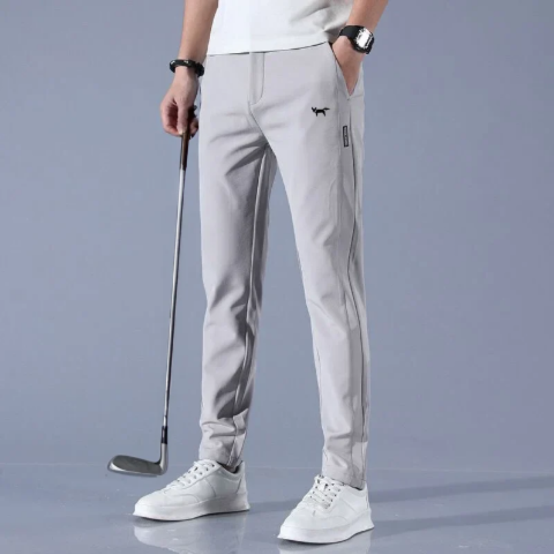 Archer Thompson | Slim Tapered Golf Trousers For Men