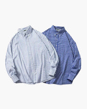 Alessio Moretti | Striped Cotton Relaxed Shirt with Modern Tailoring For Men
