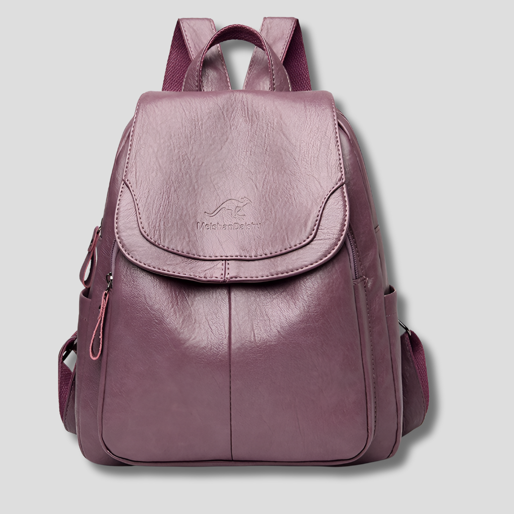 Luca Moretti | Minimalist Leather Backpack For Women
