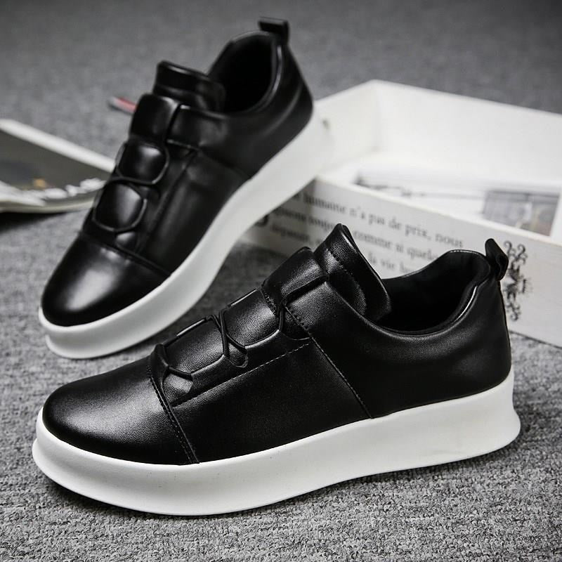 Preston Wakefield | Leather Low-Top Sneakers For Men