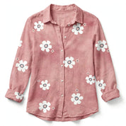 Poppy Leighton | Floral Print Blouse With Relaxed Fit For Women