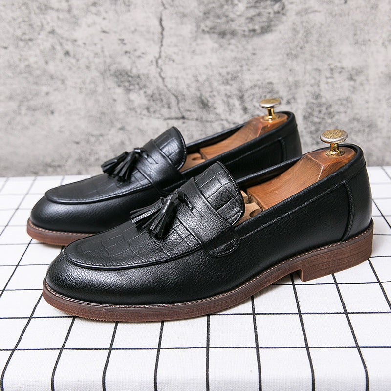 Ryan Mitchell | Tassel Loafer Leather Shoes For Men