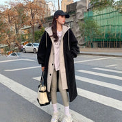Charlotte Reid | Hooded Teddy Overcoat For Women