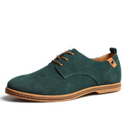 Owen Mitchell | Suede Lace-Up Shoes For Men