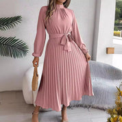 Lauren Ryan | Pleated Midi Dress For Women