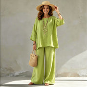 Elisabetta Rookwood | Oversized Tunic & Wide-Leg Set For Women