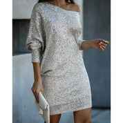 Aurélie Fontaine | Adalyn Sequin Party Dress with Radiant Glamour For Women