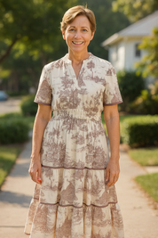 Brooke Thompson | Classic Toile Maxi Dress For Women
