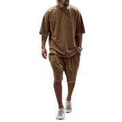Saverio Windham | Oversized T-Shirt & Shorts Set For Men