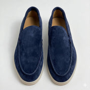Luca Bianchi | Suede Slip-On Loafers with Effortless Comfort For Men