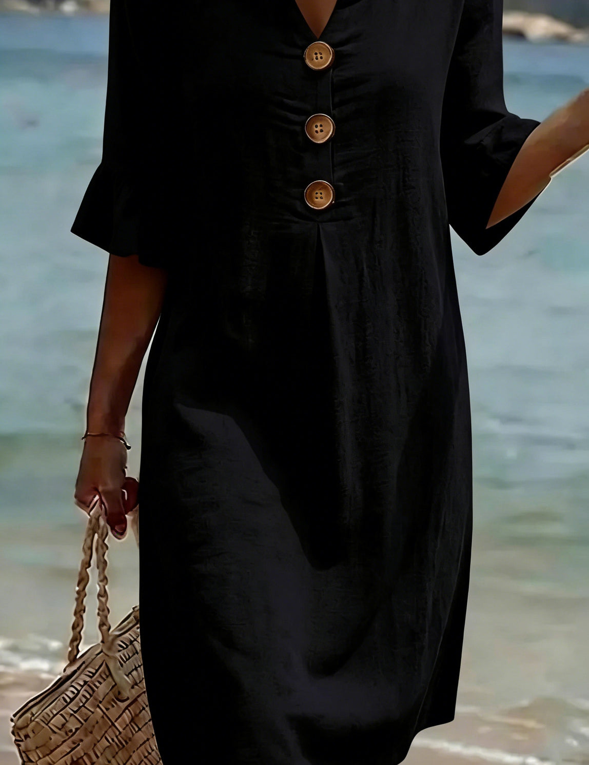 Beatrice Holloway | Relaxed Cotton Mini Dress For Women