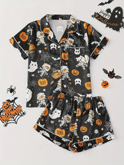 Spooky Pumpkin | Halloween Pyjama Set For Women