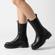 Victoria Bellamy | Classic Chelsea Mid-Calf Boots For Women