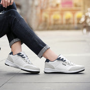 Harvey Dawson | Lace-Up Leather Sneakers For Men