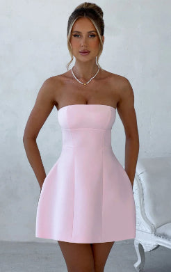 Ludovica Pellmore | Strapless Bustier A-Line Mini Dress For Women
