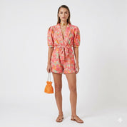 Luca Bellini | Printed Playsuit For Women