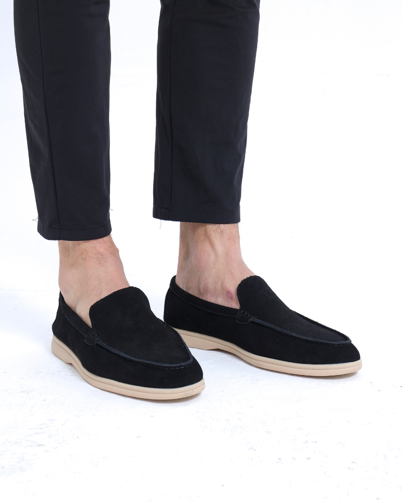 Giovanni Bellini | Suede Slip-On Loafers with Refined Comfort For Men