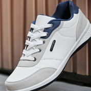 Harvey Dawson | Lace-Up Leather Sneakers For Men